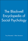 The Blackwell Encyclopedia of Social Psychology (0631202897) cover image
