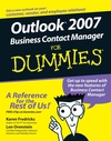 Outlook 2007 Business Contact Manager For Dummies (0470107898) cover image Outlook 2007 Business Contact Manager For Dummies (0470107898) cover image