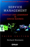 Service Management : Strategy and Leadership in Service Business, 3rd Edition (0471494399) cover image