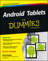 Android Tablets For Dummies (111854319X) cover image Android Tablets For Dummies (111854319X) cover image