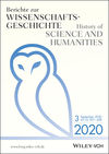 Berichte zur Wissenschaftsgeschichte