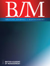 British Journal of Management