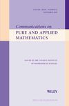Communications on Pure and Applied Mathematics