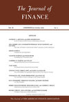 The Journal of Finance