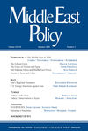 Middle East Policy