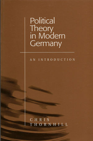 Political Theory in Modern Germany: An Introduction (0745620000) cover image