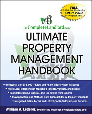 The CompleteLandlord.com Ultimate Property Management Handbook (0470466901) cover image