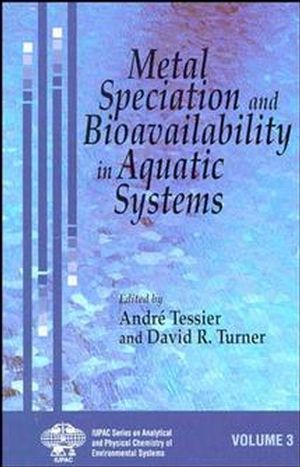 Metal Speciation and Bioavailability in Aquatic Systems (0471958301) cover image