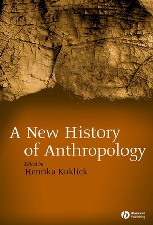 New History of Anthropology (0631226001) cover image