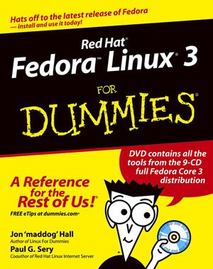 Red Hat Fedora Linux 3 For Dummies (0764579401) cover image