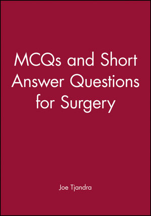 MCQs and Short Answer Questions for Surgery (0867930101) cover image