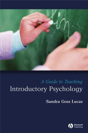 A Guide to Teaching Introductory Psychology (1405151501) cover image