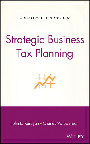 Strategic Business Tax Planning, 2nd Edition (0470074302) cover image