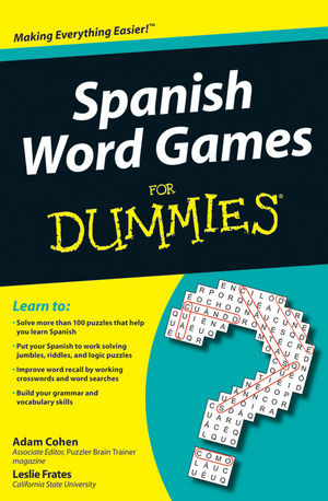 Spanish Word Games For Dummies (0470502002) cover image