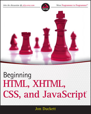 Beginning HTML, XHTML, CSS, and JavaScript (0470540702) cover image