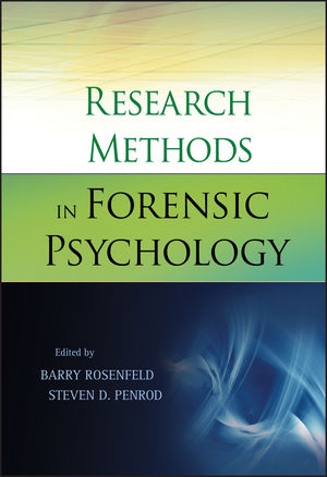 Research Methods in Forensic Psychology (0470933402) cover image