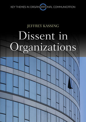 Dissent in Organizations (0745651402) cover image