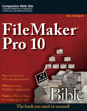 FileMaker Pro 10 Bible  (0470429003) cover image