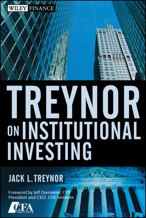 Treynor On Institutional Investing (1118160703) cover image