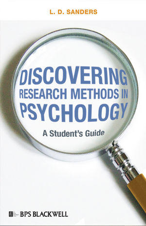 Discovering Research Methods in Psychology: A Student's Guide (1405175303) cover image