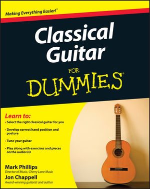 Classical Guitar For Dummies (0470464704) cover image