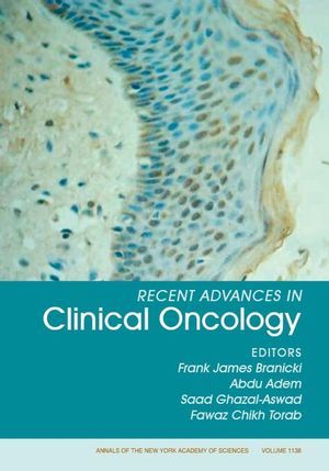 Recent Advances in Clinical Oncology, Volume 1138 (1573317004) cover image
