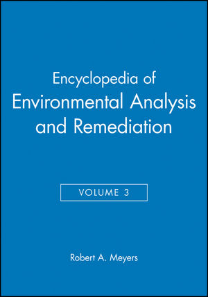 Encyclopedia of Environmental Analysis and Remediation, Volume 3 (0471166405) cover image