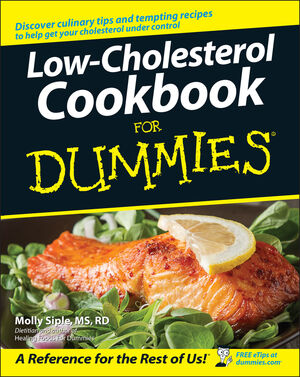 Low-Cholesterol Cookbook For Dummies (0764571605) cover image