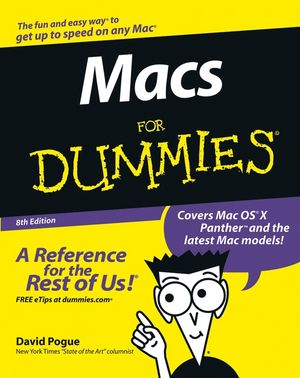 Macs For Dummies, 8th Edition (0764574205) cover image