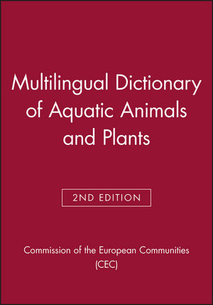 Multilingual Dictionary of Aquatic Animals and Plants, 2nd Edition (0852382405) cover image