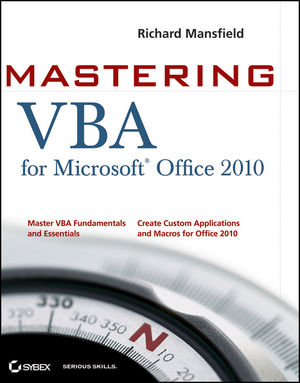 Mastering VBA for Office 2010 (0470634006) cover image