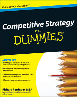 Competitive Strategy For Dummies (0470779306) cover image