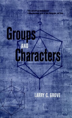 Groups and Characters (0471163406) cover image
