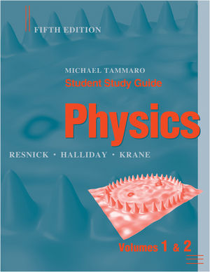Student Study Guide to accompany Physics, 5e (0471398306) cover image
