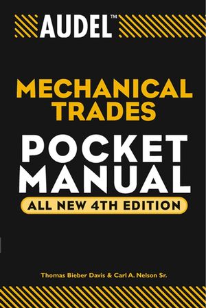 Audel Mechanical Trades Pocket Manual, All New 4th Edition (0764541706) cover image