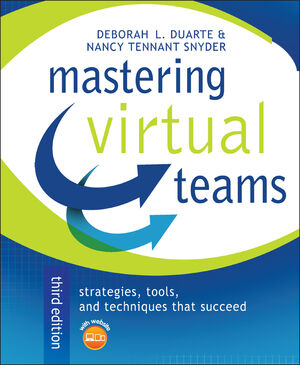 Mastering Virtual Teams: Strategies, Tools, and Techniques That Succeed, 3rd Edition, Revised and Expanded (0787982806) cover image