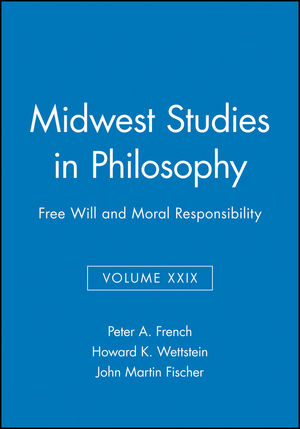 Free Will and Moral Responsibility, Volume XXIX (1405138106) cover image