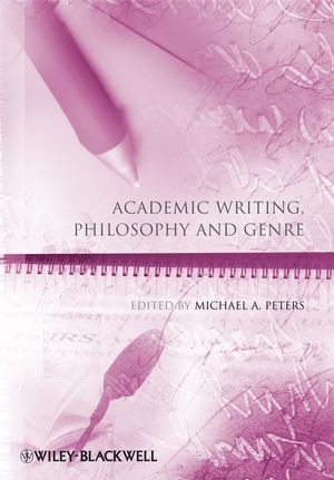 Academic Writing, Philosophy and Genre (1405194006) cover image