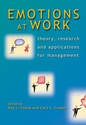 Emotions at Work: Theory, Research and Applications for Management (0470023007) cover image