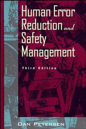 Human Error Reduction and Safety Management, 3rd Edition (0471287407) cover image