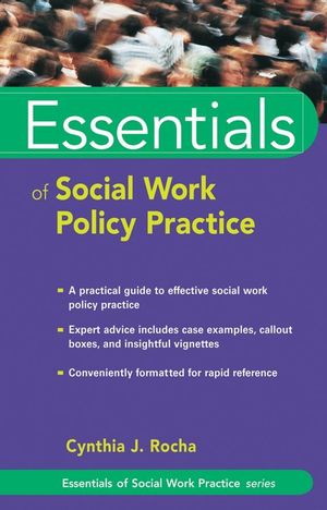 Essentials of Social Work Policy Practice (0471752207) cover image