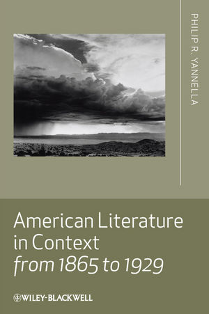 American Literature in Context from 1865 to 1929 (1405167807) cover image