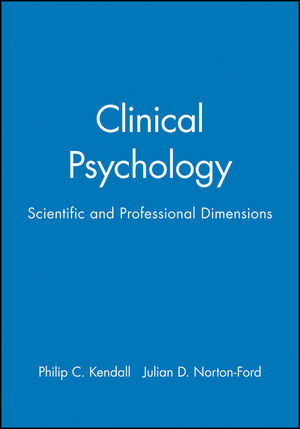 Clinical Psychology: Scientific and Professional Dimensions (0471043508) cover image