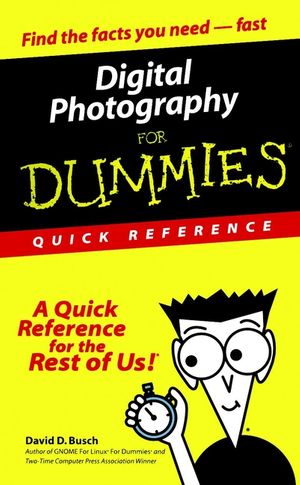Digital Photography For Dummies Quick Reference (0764507508) cover image