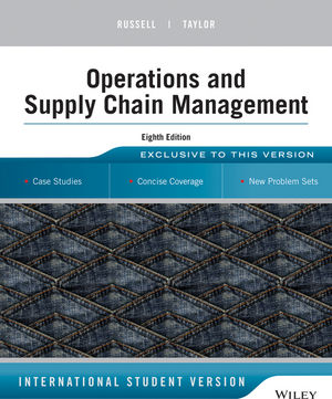 management operations chain supply 8th edition student international version russell taylor wiley