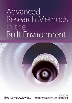 Advanced Research Methods in the Built Environment (1405161108) cover image