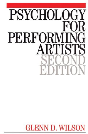 Psychology for Performing Artists: Butterflies and Bouquets, 2nd Edition (1861562608) cover image