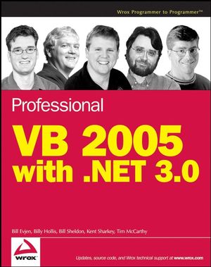 Professional VB 2005 with .NET 3.0 (0470124709) cover image