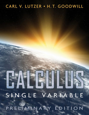 Calculus: Single Variable, Preliminary Edition (0470179309) cover image