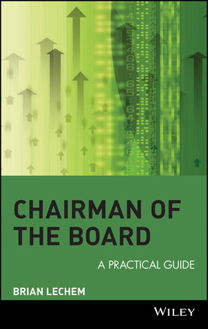Chairman of the Board: A Practical Guide (0471430609) cover image